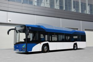 „Solaris“ autobusai turės padangų slėgio jutiklius