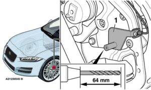 „Jaguar XE“: ABS sistemos įspėjamoji lemputė