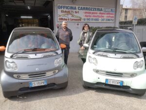 „Smart“ automobilio pakabos bandymai