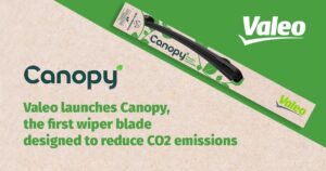„Valeo“ pristato „Canopy“ – pirmąjį valytuvą, skirtą CO2 emisijai mažinti
