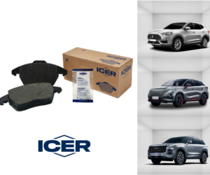 ICER Brakes plečia asortimentą – naujos stabdžių kaladėlės kinų markių automobiliams