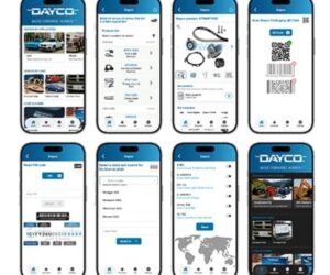 Dayco atnaujino savo katalogo programėlę. Naujoji versija veikia greičiau.